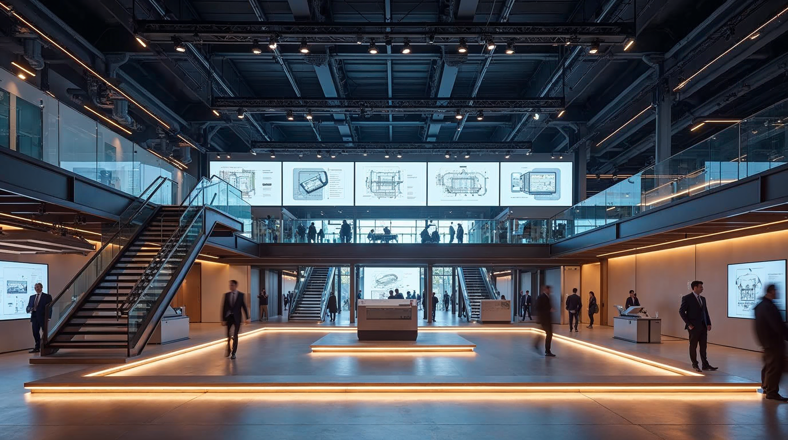 Industrial OEM, two-storey — Approach